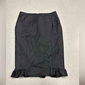 Bebe brand gray pencil skirt